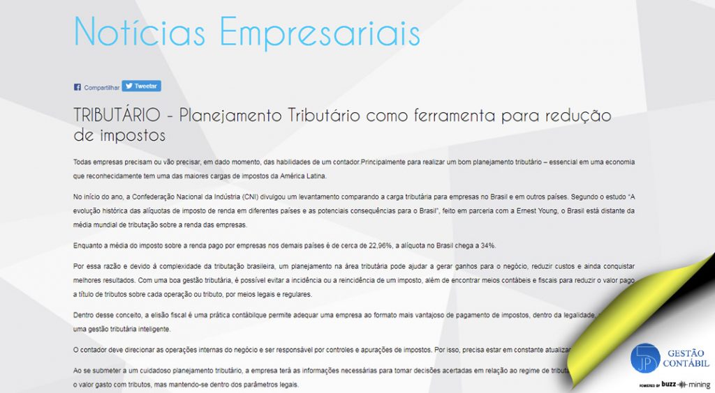 Planejamento Tributário como ferramenta para redução de impostos #negócios #escritóriocontábil #acessoriacontábil #planejamentotributário #soubuzzer (TOP 5)