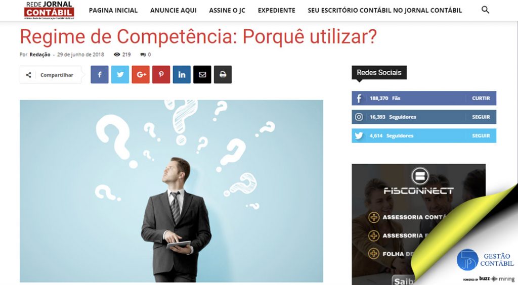 Regime de Competência: Porquê utilizar? #negócios #escritóriocontábil #acessoriacontábil #regimedecompetência #soubuzzer (TOP 3)