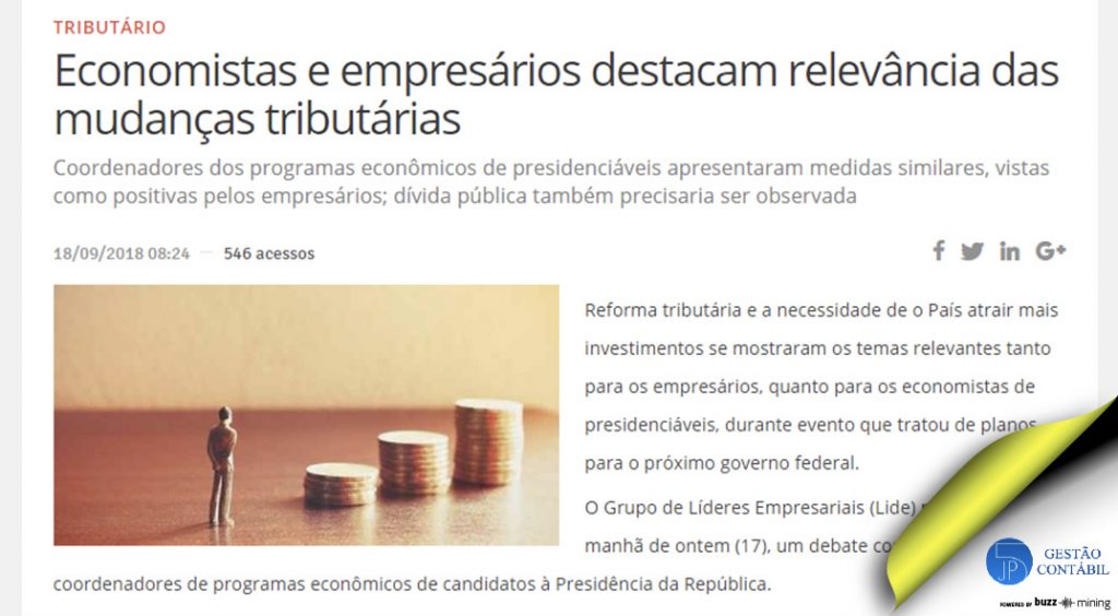 Economistas e empresários destacam relevância das mudanças tributárias #negócios #escritóriocontábil #acessoriacontábil #reformatributária #soubuzzer (TOP 1 – Out)