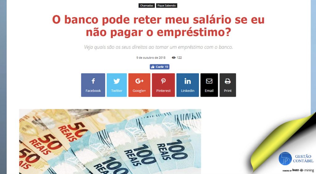 O banco pode reter meu salário se eu não pagar o empréstimo? #negócios #escritóriocontábil #acessoriacontábil #pagamentodeempréstimos #soubuzzer (TOP 4 – Out)