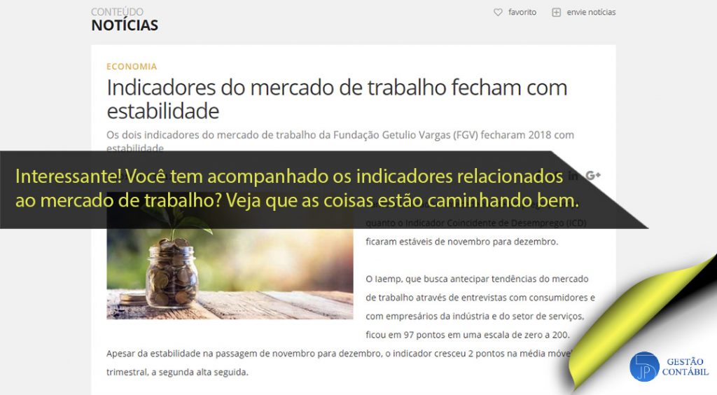 Indicadores do mercado de trabalho fecham com estabilidade #negócios #contabilidadebasica #acessoriacontabil #escritoriodecontabilidade #mercadodetrabalho (TOP 2 – Fev)