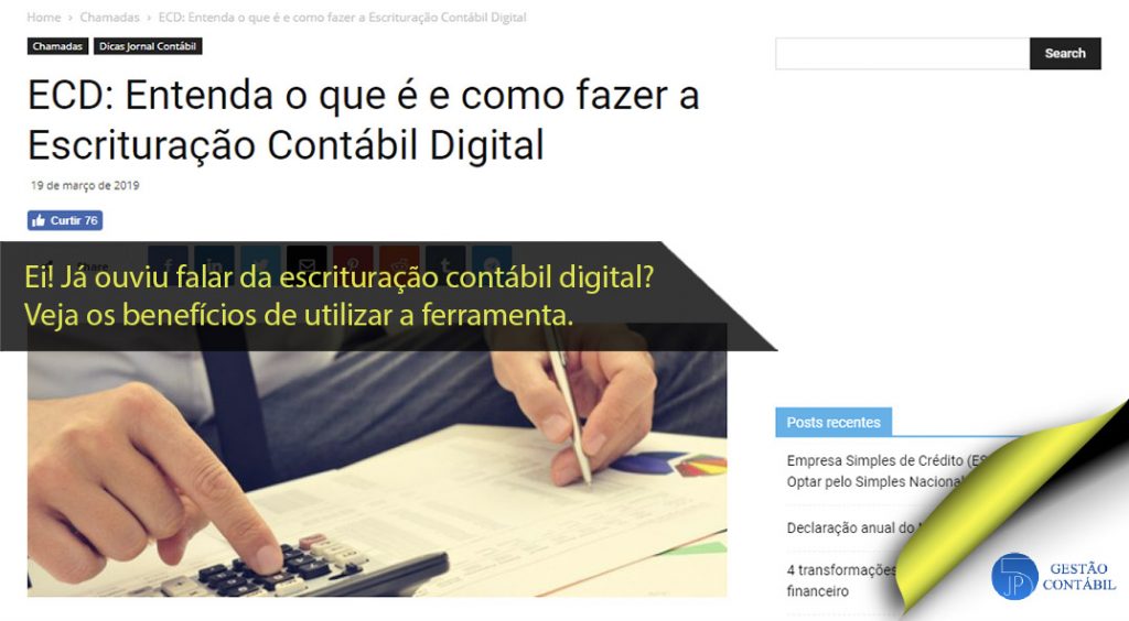ECD: Entenda o que é e como fazer a Escrituração Contábil Digital. #negócios #contabilidadebasica #acessoriacontabil #escritoriodecontabilidade #escrituraçãocontabildigital (TOP 3 – Mai)